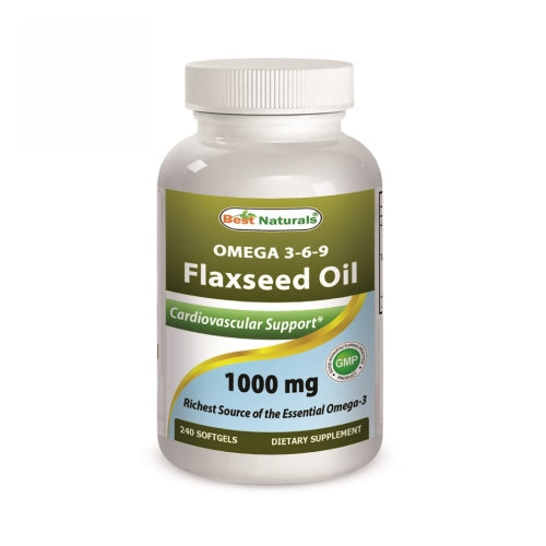 Flaxseed Oil 240 Softgels by Best Naturals
