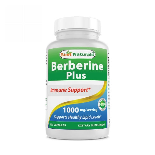 Berberine Plus 120 Caps by Best Naturals