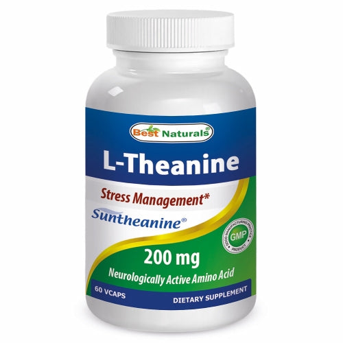 L-Theanine 60 Veg Caps by Best Naturals