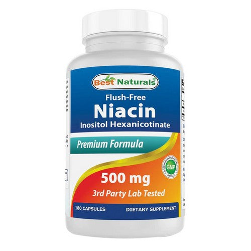 Niacin Flush Free 180 Caps by Best Naturals