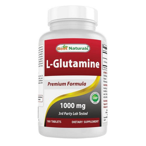 L-Glutamine 180 Tabs by Best Naturals