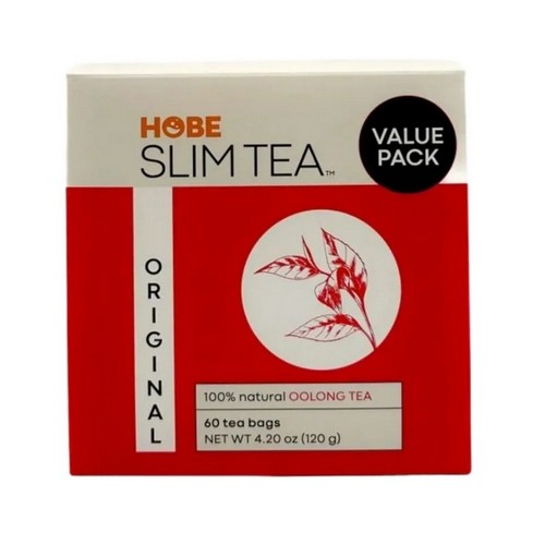 Original Slim Tea Oolong 60 Bags by Hobe Labs