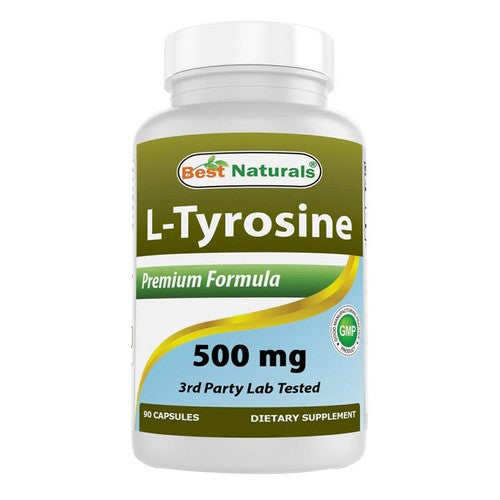L-Tyrosine 90 Caps by Best Naturals