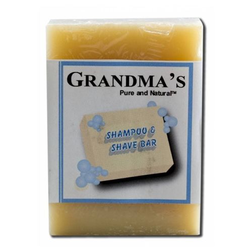 Shampoo & Shave Bar 4 Oz by Grandmas Pure & Natural