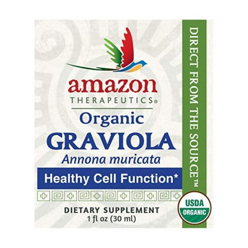 Organic Graviola Liquid Extract 4 Oz by Amazon Therapeutic Laboratories