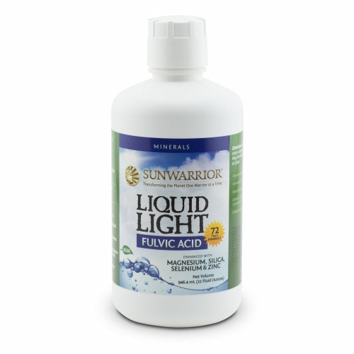 Liquid Light Fulvic Minerals 32 Oz by Sunwarrior