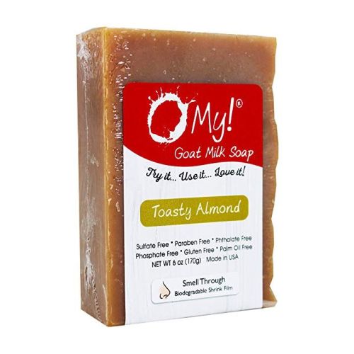 Goat Milk Soap Bar Toasty Almond 6 Oz by O MY!