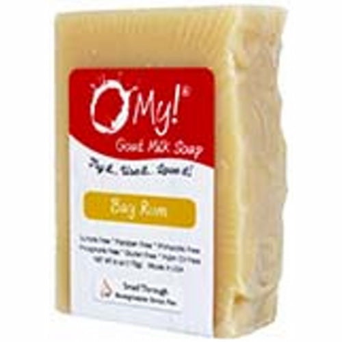 Goat Milk Soap Bar Bay Rum 6 Oz by O MY!