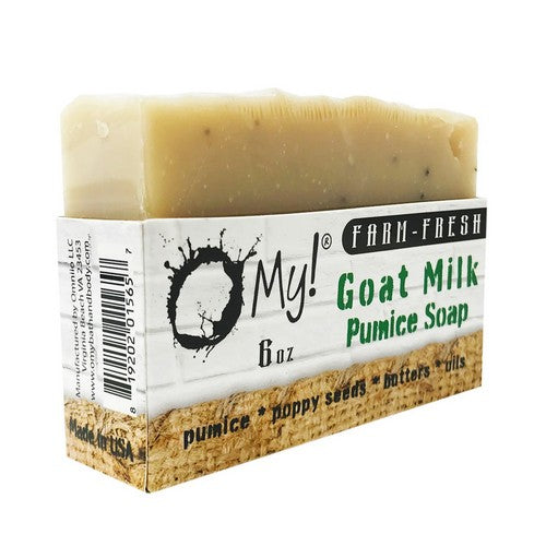 Goat Milk Pumice Soap Bar Green Machin 6 Oz by O MY!
