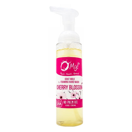 Goat Milk Foaming Hand Wash Cherry Blossom 8.5 Oz by O MY!