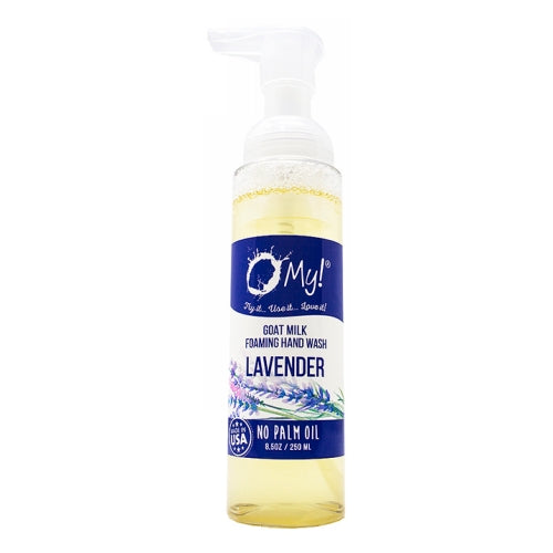 Goat Milk Foaming Hand Wash Lavender 8.5 Oz by O MY!