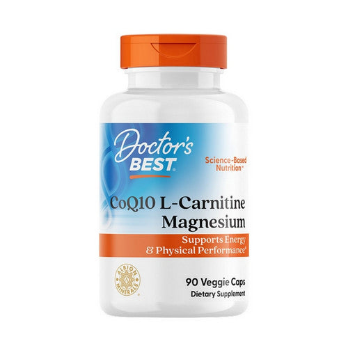 CoQ10 L-Carnitine Magnesium 90 Veggie Caps by Doctors Best