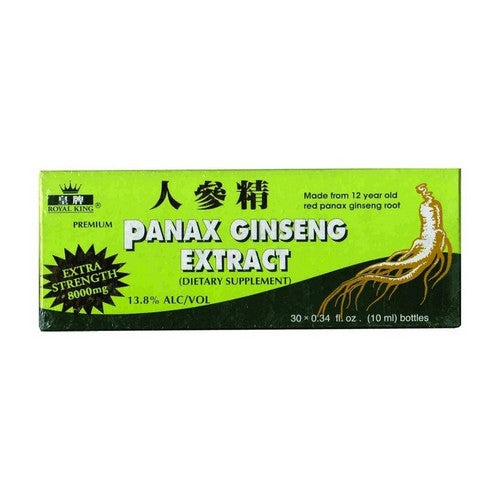 Panax Ginseng Alcohol Free 10 Vials by Ginseng Products