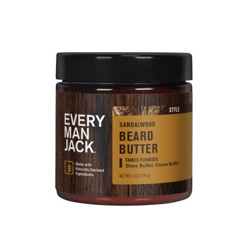 Beard Butter Sandalwood 4 Oz by Every Man Jack