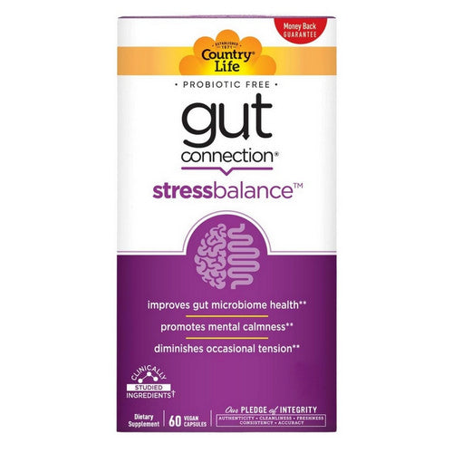 Gut Connection Stress Balance 60 Caps by Country Life