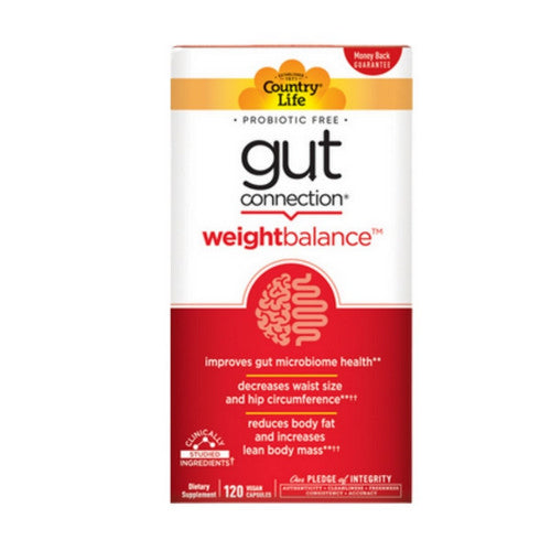 Gut Connection Weight Balance 120 Caps by Country Life