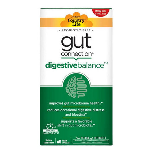 Gut Connection Digestive Balance 60 Caps by Country Life
