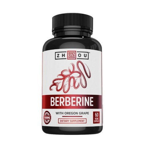 Berberine with Oregon Grape 60 Veggie Caps by Zhou Nutrition