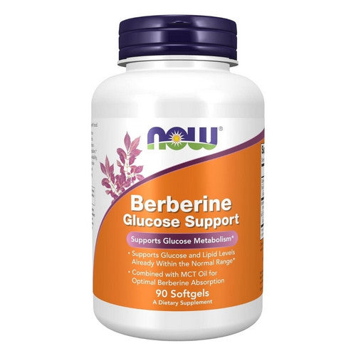 Berberine Glucose Support 90 Softgels by Now Foods
