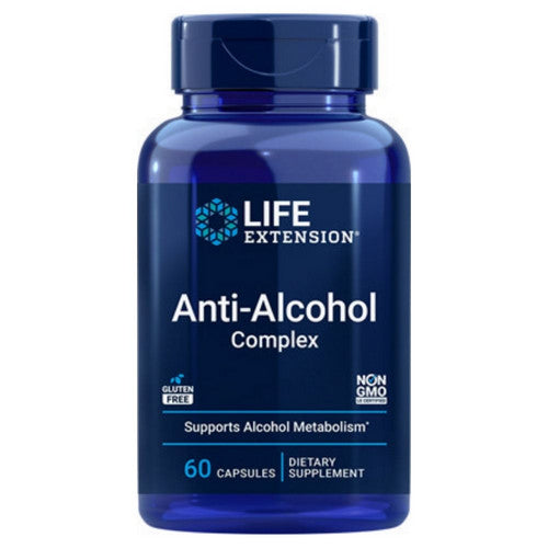 Anti-Alcohol Complex 60 Veg Caps by Life Extension