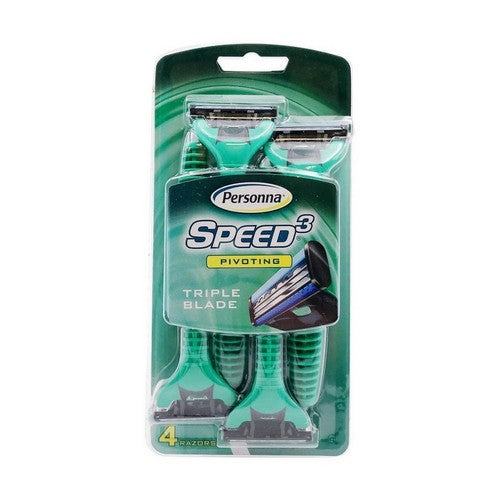 Razor Blades Triple Blade 4 Count by Personna