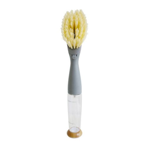Foam-Dispensing Dish Brush Gray 1 Count by Full Circle Home