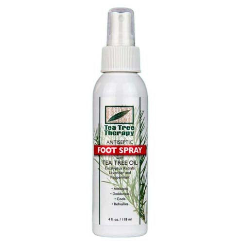 Antiseptic Foot Spray 4 Oz by Tea Tree Therapy