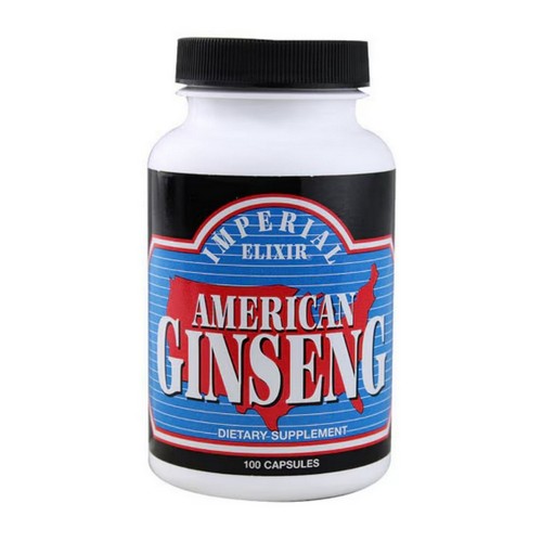 American Ginseng 100 Caps by Imperial Elixir / Ginseng Company