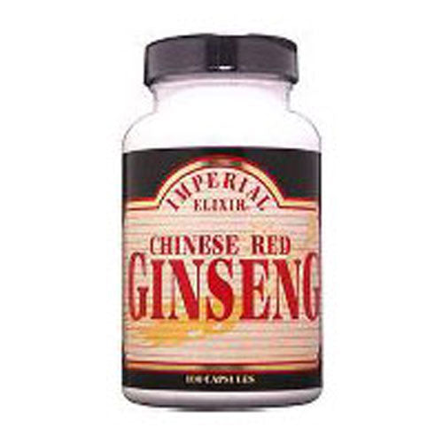 Chinese Red Ginseng 50 Caps by Imperial Elixir / Ginseng Company