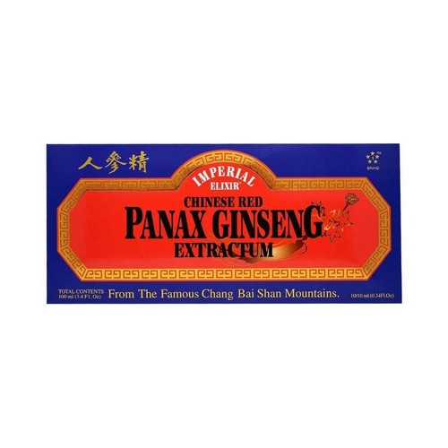 Chinese Red Panax Ginseng Extractum 10 Count by Imperial Elixir / Ginseng Company