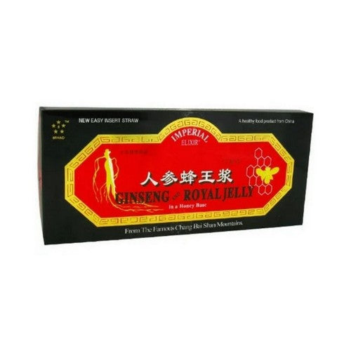 Ginseng And Royal Jelly Vials 10 Count by Imperial Elixir / Ginseng Company