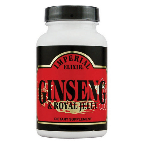 Ginseng and Royal Jelly 50 Caps by Imperial Elixir / Ginseng Company