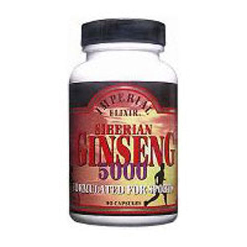 Siberian Eleuthero Sport 5000 90 Caps by Imperial Elixir / Ginseng Company