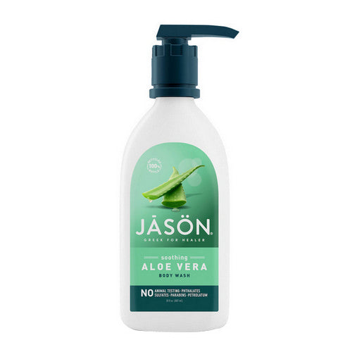 Body Wash Satin Aloe Vera 30 FL Oz by Jason Natural Products