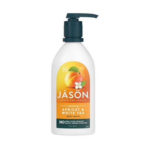 Body Wash Glowing Apricot 3 Oz by Jason Natural Products