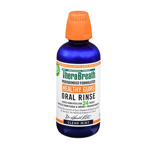 Healthy Gums Oral Rinse Clean Mint 16 Oz by Therabreath