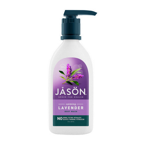 Lavender Satin Shower Body Wash 30 Fl Oz by Jason Natural Products