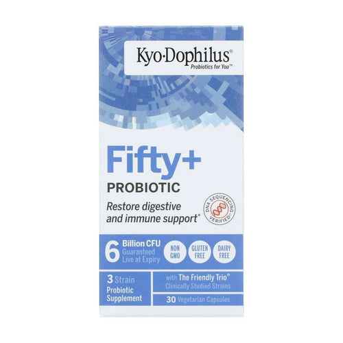 Fifty+ Probiotics 30 Caps by Kyolic