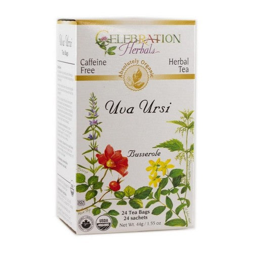 Organic Uva Ursi Tea 24 Bags by Celebration Herbals