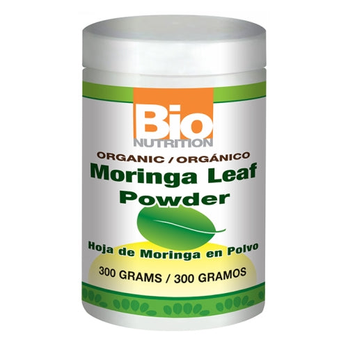 Organic Moringa Powder 300 Gm by Bio Nutrition Inc