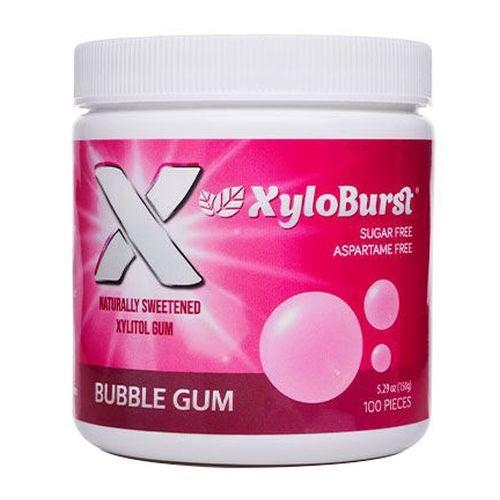 Xylitol Bubble Gum 100 Count by Xyloburst
