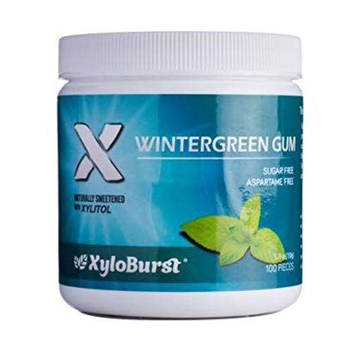 Wintergreen Xylitol Gum 100 Count by Xyloburst