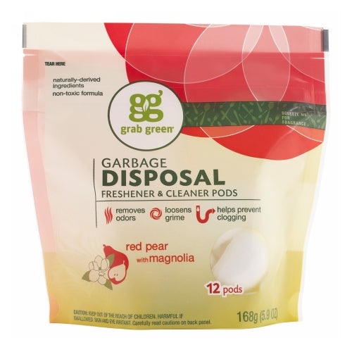Disposal Fresher and Cleaner 12 Count by Grab Green