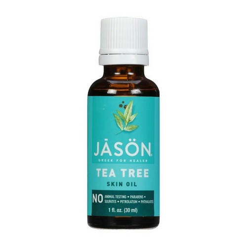 Tea Tree Oil Pure Natural Skin Oil, 1 FL Oz by Jason Natural Products