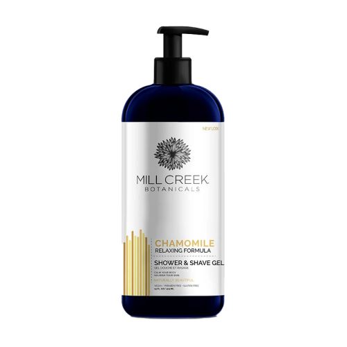 Shower & Shave Gel Chamomile 14 Oz by Mill Creek Botanicals