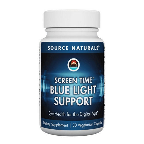 Screen Time Blue Light Support 30 Vegi Caps by Source Naturals