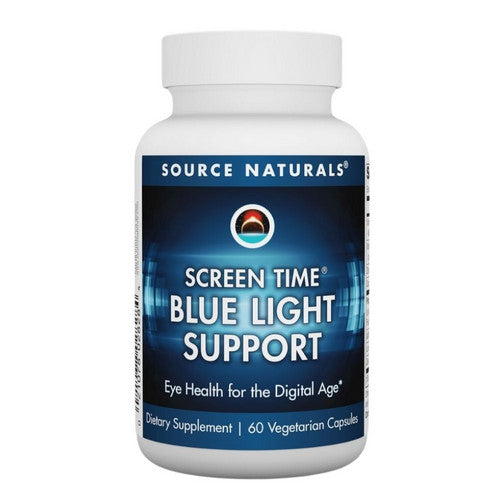 Screen Time Blue Light Support 60 Vegi Caps by Source Naturals