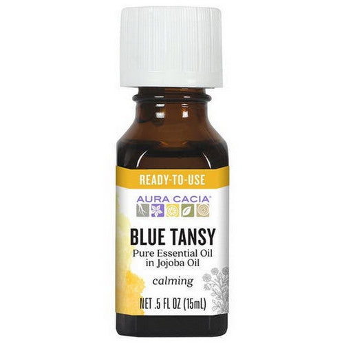 Essential Oil Tansy in Jojoba 0.5 Oz by Aura Cacia