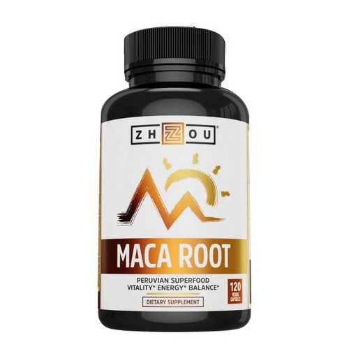MACA Superfood Organic 120 Count by Zhou Nutrition