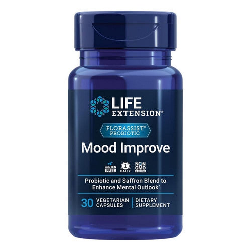 Florassist Probiotic Mood Improve 30 Veg Caps by Life Extension